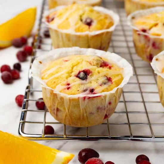 Cranberry orange muffins