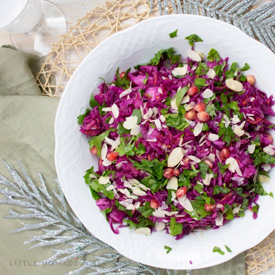 Cranberry Apple Coleslaw