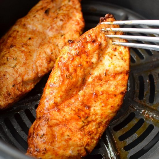 Air Fryer Blackened Chicken