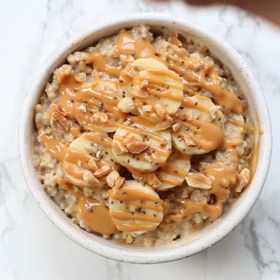 Peanut Butter Banana Oat Meal