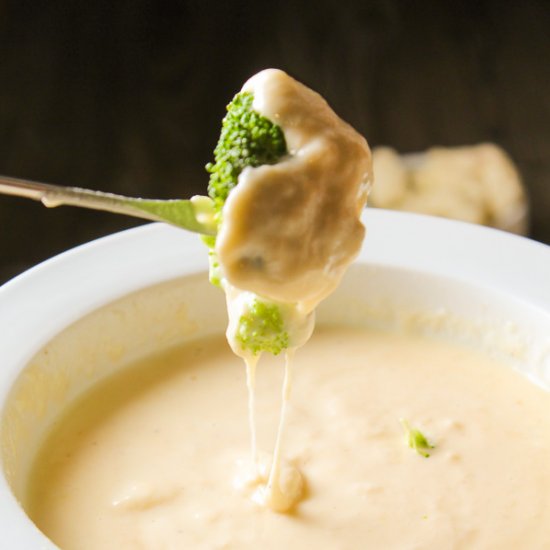 Keto Cheese Fondue