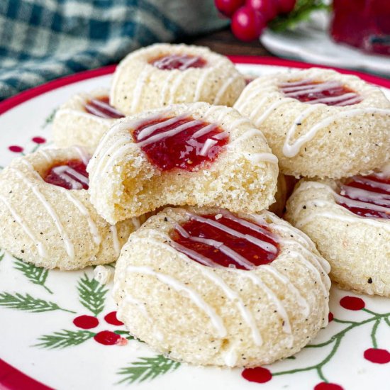 Strawberry Jam Cookies