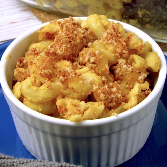 Baked Vegan Butternut Mac & Cheese