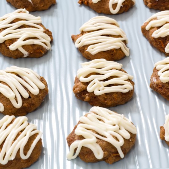 carrot cake mix cookies