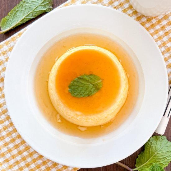 3 INGREDIENT Spanish Flan