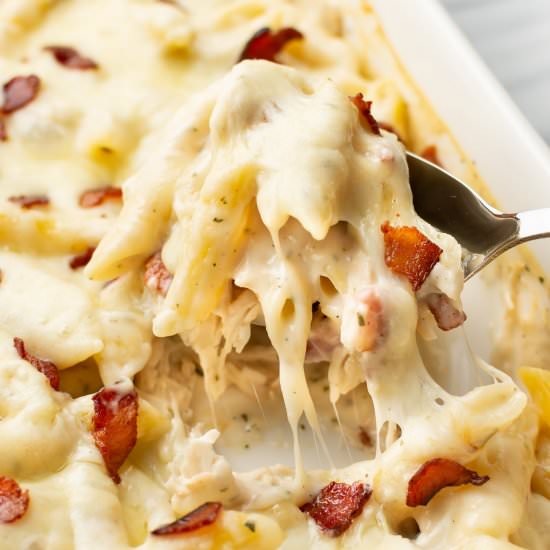 chicken bacon ranch casserole