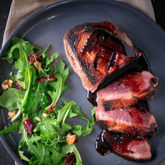 Oven Roast Duck Breast