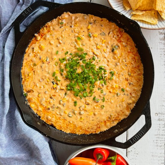 Smoky Corn Dip with Cream Cheese