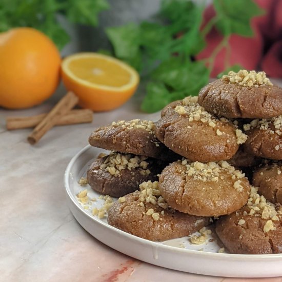 Greek Honey Cookies – Melomakarona