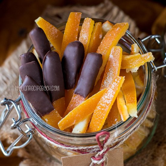 Candied Orange Peels