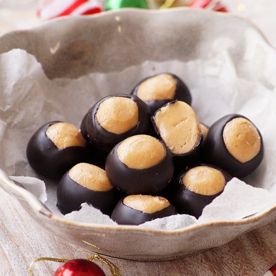 Easy Buckeye Cookies