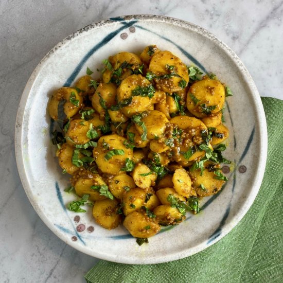 Curried Parsnips