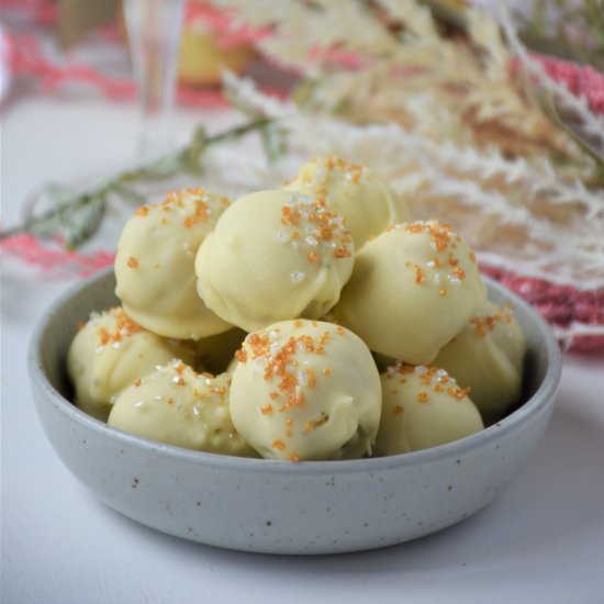 White Chocolate & Nutmeg Truffles