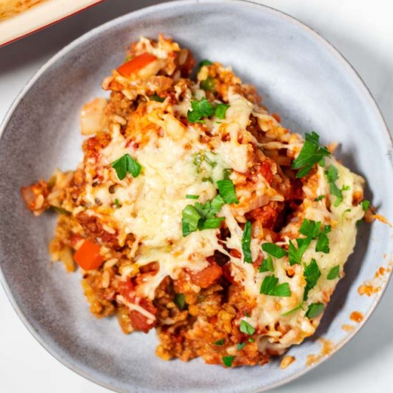 Stuffed Pepper Casserole