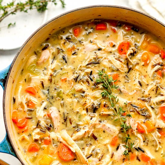 Turkey Rice Soup