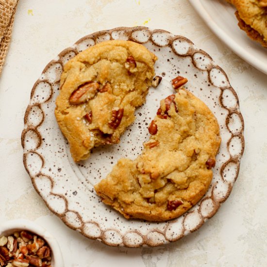 Brown Butter Pecan Cookies