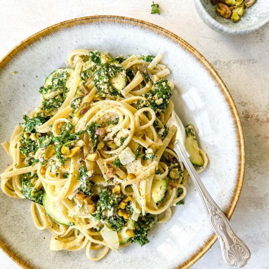 Creamy Kale Pasta