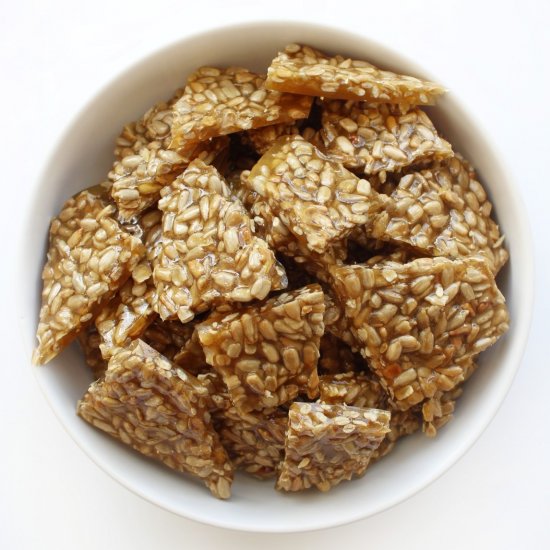 Sunflower Seed Brittle (Vegan)