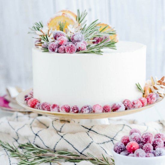 Orange Cranberry Cake