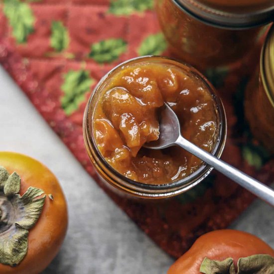 Fuyu Persimmon Preserves