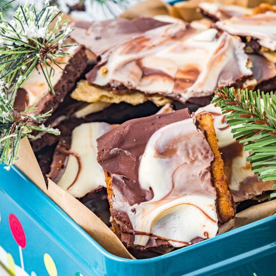 Saltine Cracker Toffee