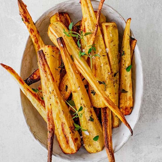 Honey-Roasted Parsnips