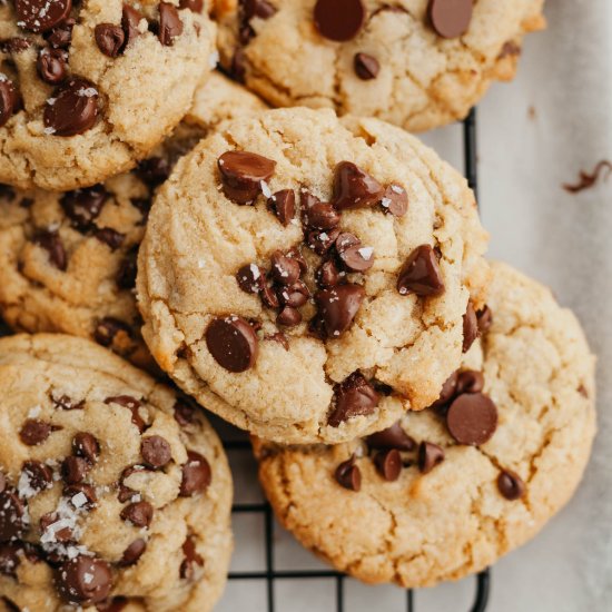 Bakery Style Chocolate Chip Cookies