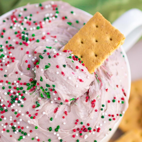 Christmas Sugar Cookie Dip