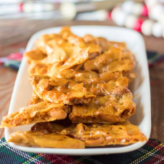 Microwave Peanut Brittle