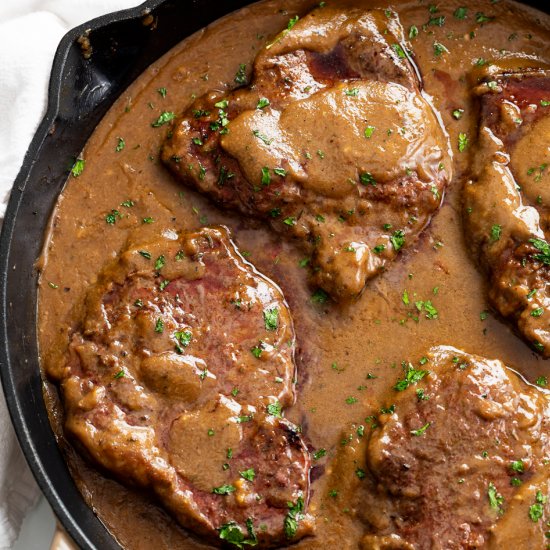 Steak with Gravy