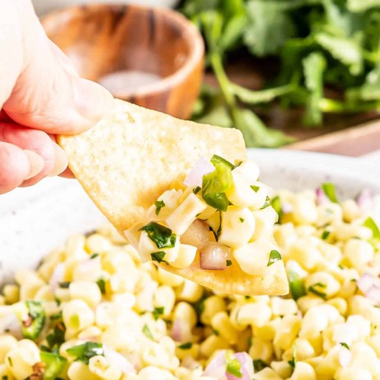 Copycat Chipotle Corn Salsa