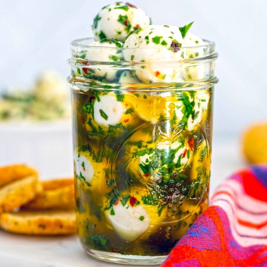 Marinated Mozzarella Balls