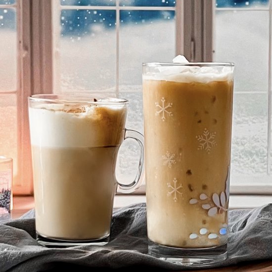 Easy Eggnog Latte