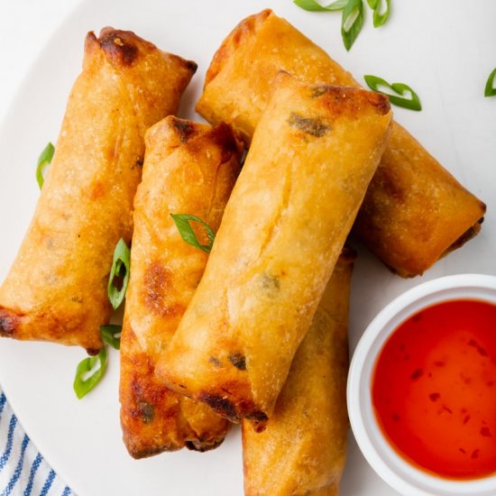 Frozen Spring Rolls In Air Fryer