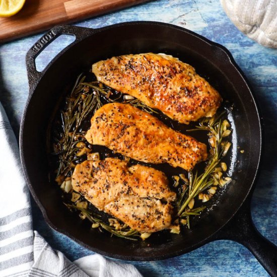 Cast Iron Skillet Chicken Breast