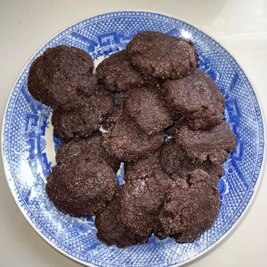 Vegan Cocoa Sugar Cookies