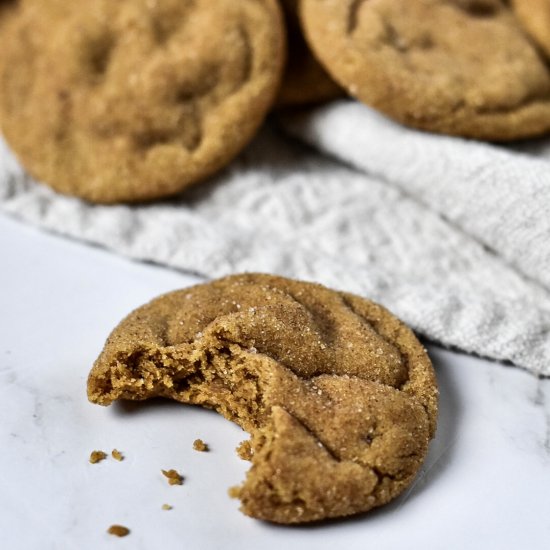 Vegan Gingerbread Snickerdoodles