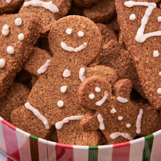 Keto Gingerbread Cookies