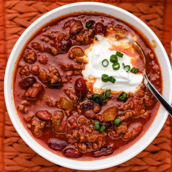 Instant Pot Copycat Wendy’s Chili