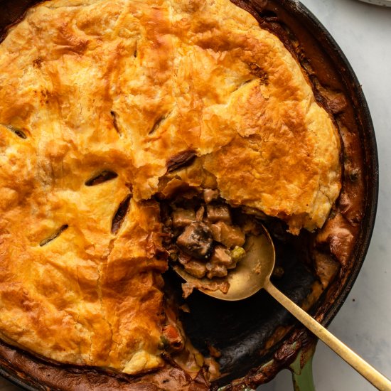 Marvelous Vegan Mushroom Pot Pie