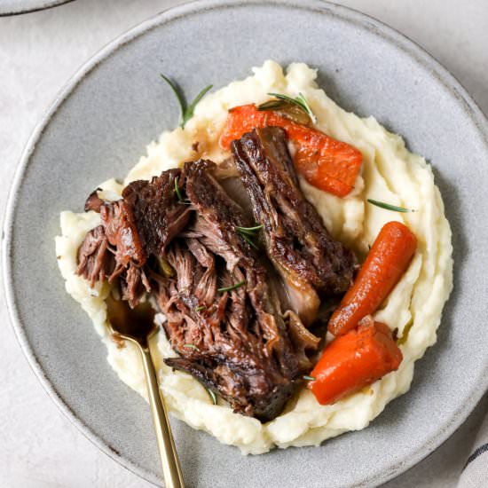 Oven Braised Short Ribs