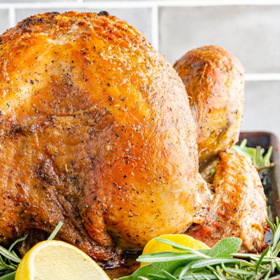 Easy Dry Brine Turkey