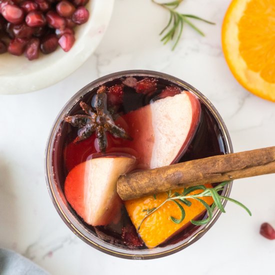 Spiced Holiday Sangria Recipe