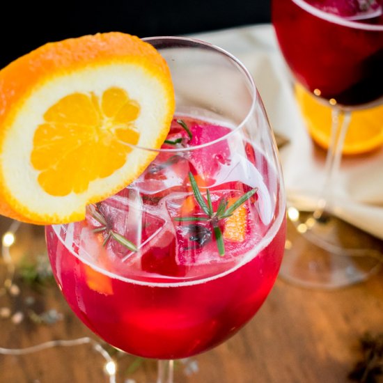 Christmas Aperol Spritz