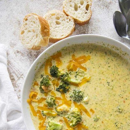 Broccoli Cheddar Soup