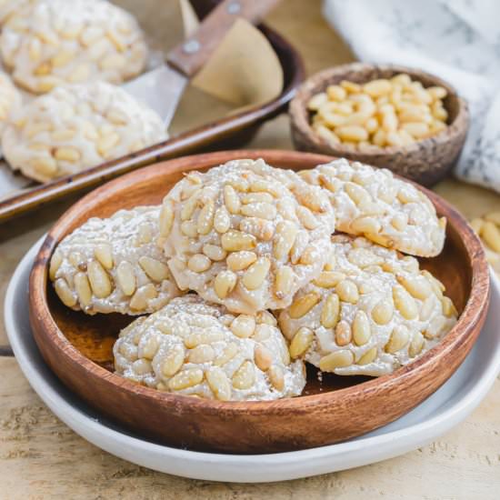 Vegan Pignoli Cookies