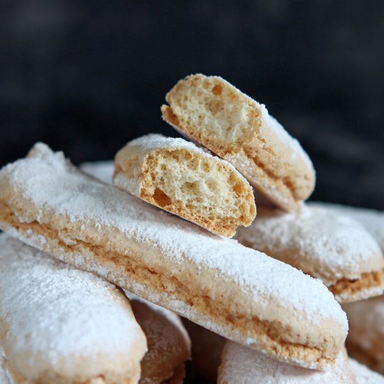 Gluten Free Savoiardi Biscuits