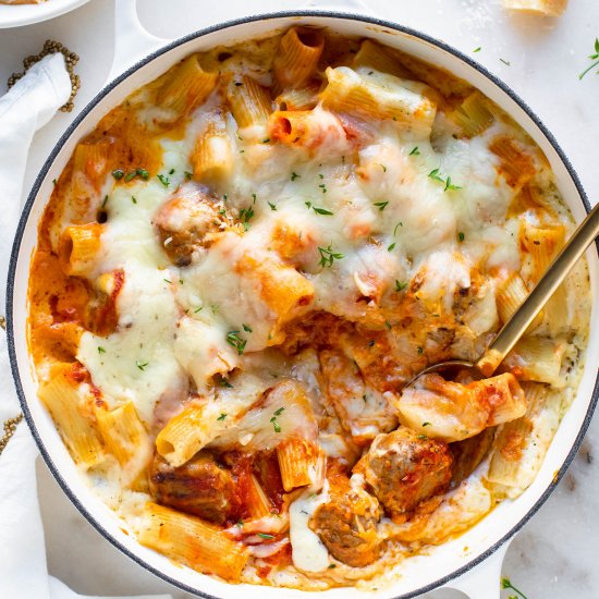 Meatballs Mac and Cheese