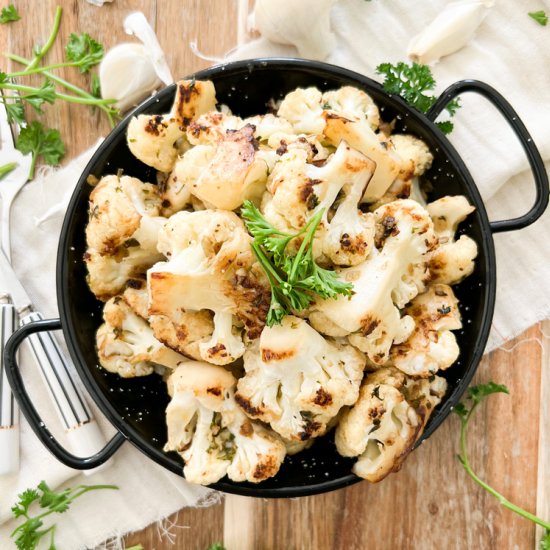 Vinegar & Garlic Cauliflower