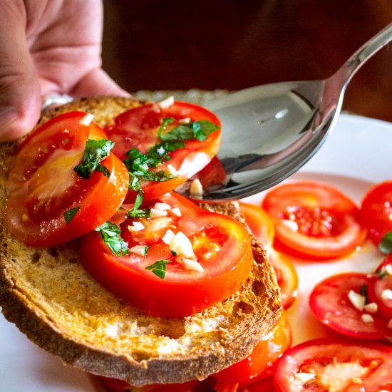 Tomato Basil Salad